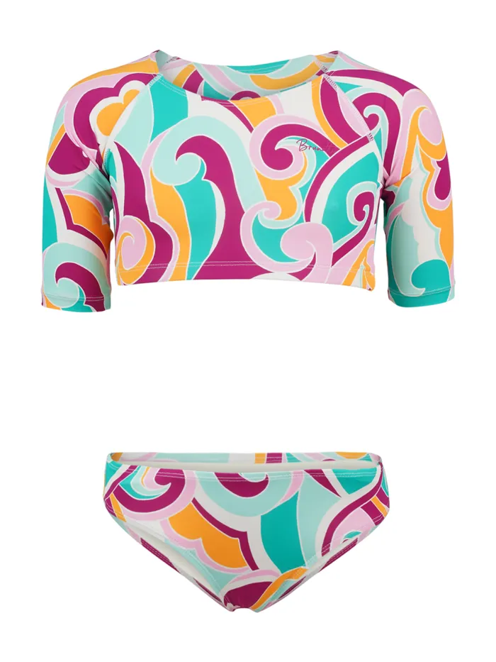 Brunotti Bikinis Kids AmesSwirl Girls Sports Bikini Set Multi Color