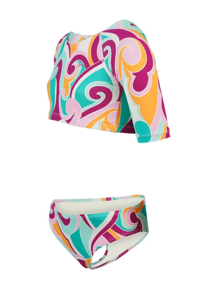 Brunotti Bikinis Kids AmesSwirl Girls Sports Bikini Set Multi Color