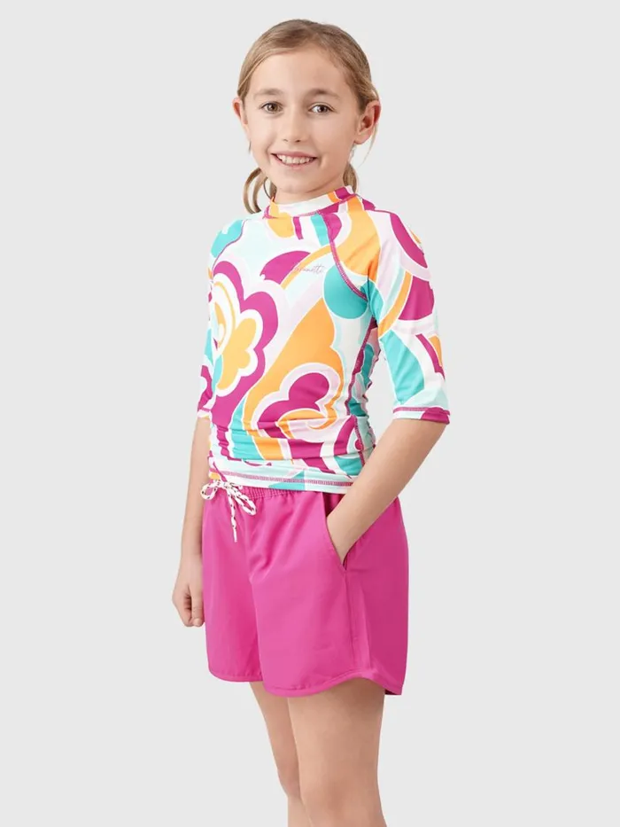 Brunotti Rashguards Girls KidsWater Sports LineasSwirl Girls Rashguard Multi Color