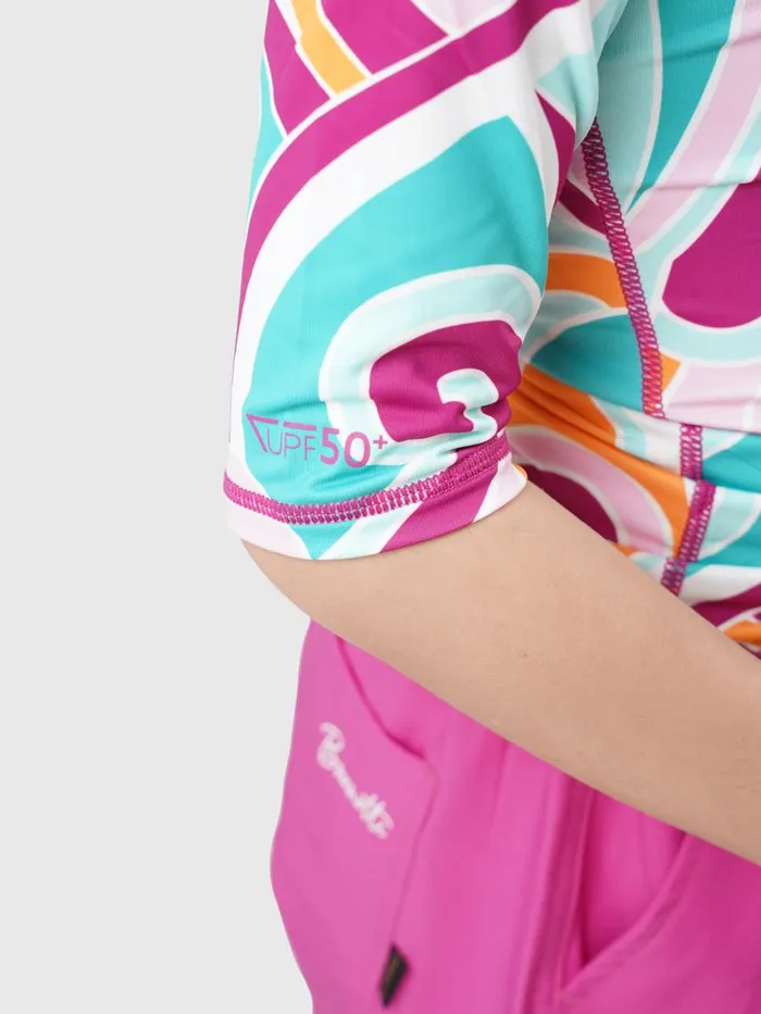 Brunotti Rashguards Girls KidsWater Sports LineasSwirl Girls Rashguard Multi Color