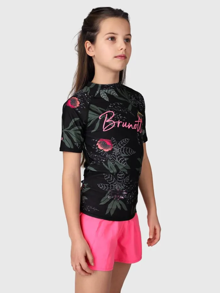 Brunotti Rashguards Girls KidsWater Sports LinnyAO Girls Rashguard Black
