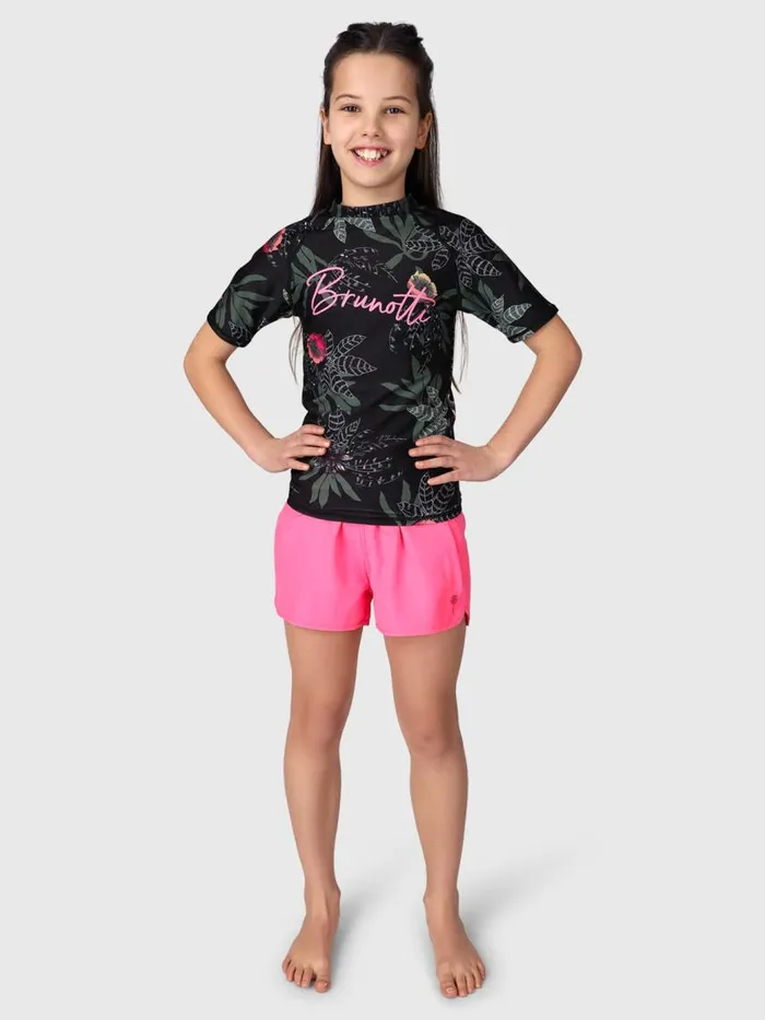 Brunotti Rashguards Girls KidsWater Sports LinnyAO Girls Rashguard Black