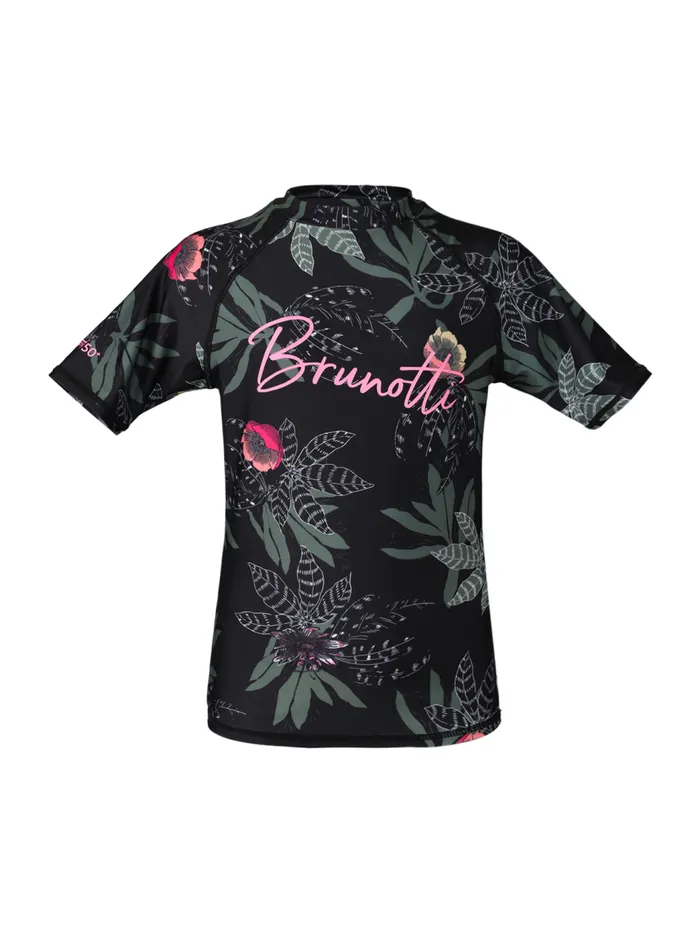 Brunotti Rashguards Girls KidsWater Sports LinnyAO Girls Rashguard Black