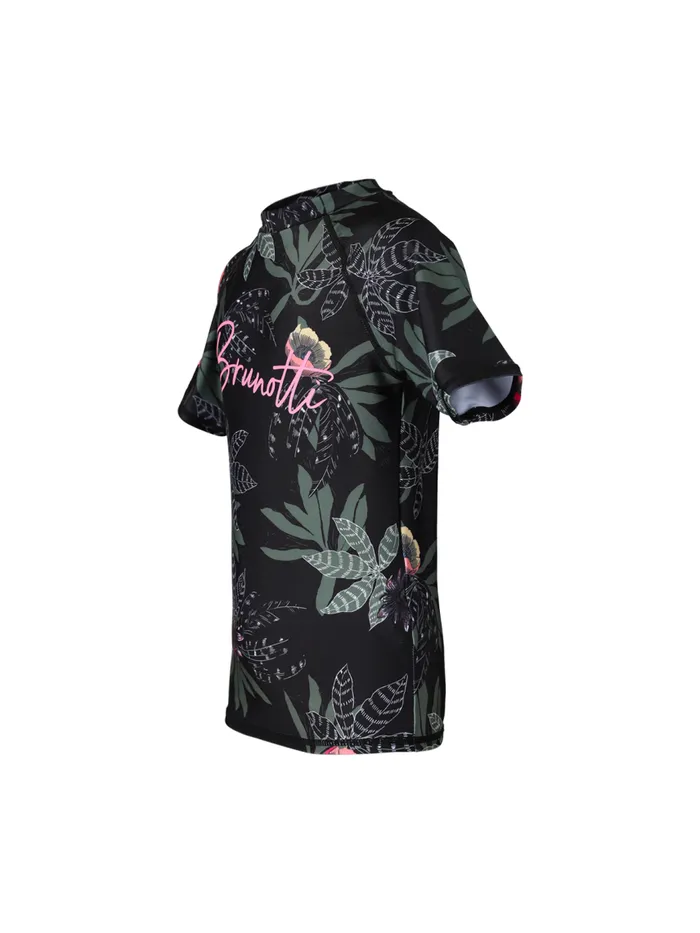 Brunotti Rashguards Girls KidsWater Sports LinnyAO Girls Rashguard Black