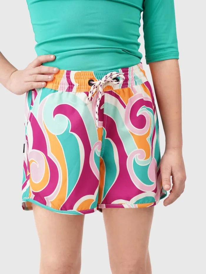 Brunotti Shorts Kids TulyaSwirl Girls Swim Shorts Multi Color