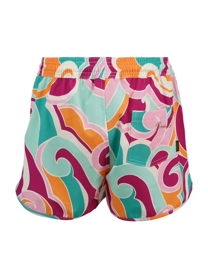 Brunotti Shorts Kids TulyaSwirl Girls Swim Shorts Multi Color