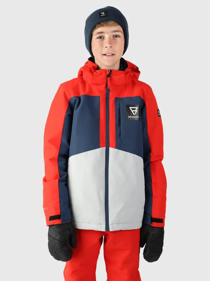 Brunotti Snow Jackets Kids Aratiny Boys Snow Jacket Red