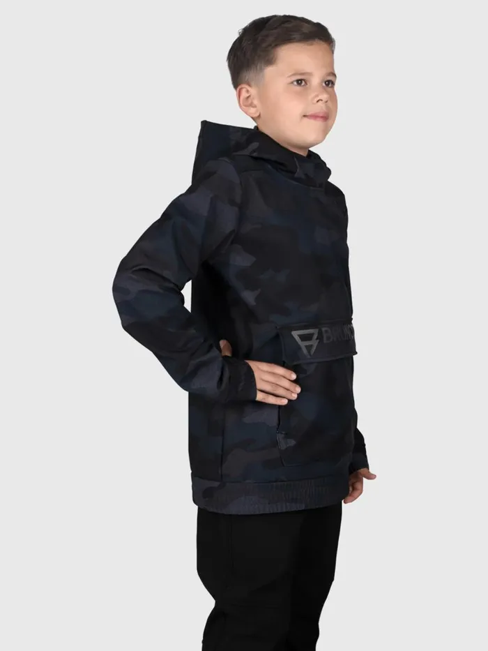 Brunotti Snow Jackets Kids CranemoryAO Boys Anorak Softshell Jacket Camouflage Grey