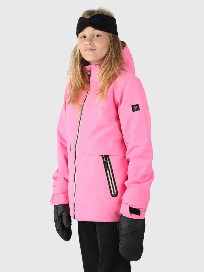 Brunotti Snow Jackets Kids Zumba Girls Snow Jacket Pink