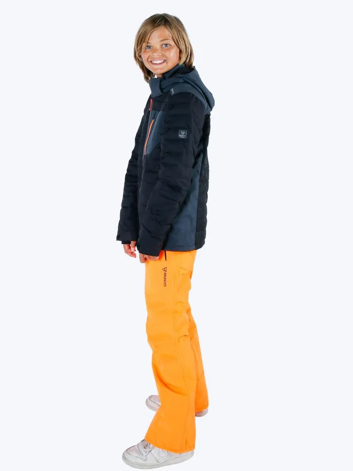 Brunotti Snow Pants Kids FootstrapN Boys Snow Pants Orange