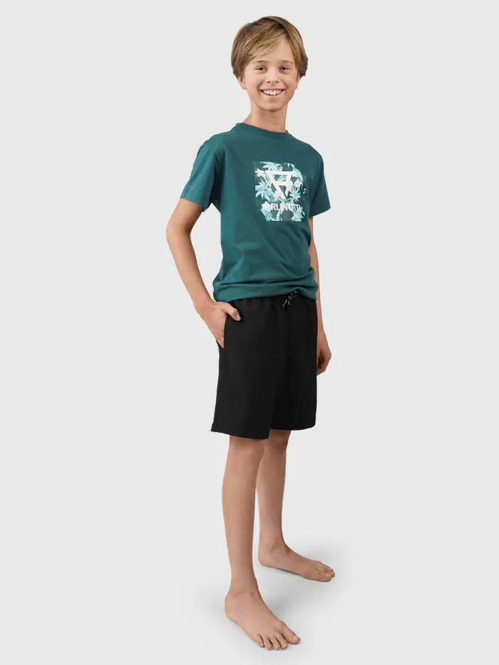 Brunotti Swim Shorts Kids Lestery Boys Swim Shorts Black
