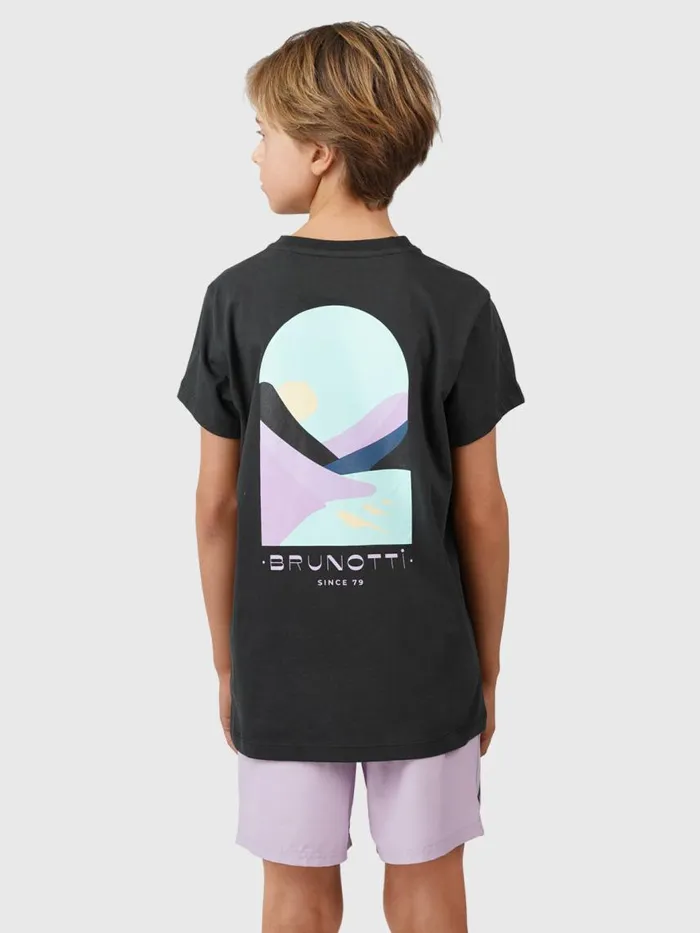 Brunotti TShirts Kids OvalMountainy Boys Tshirt Black