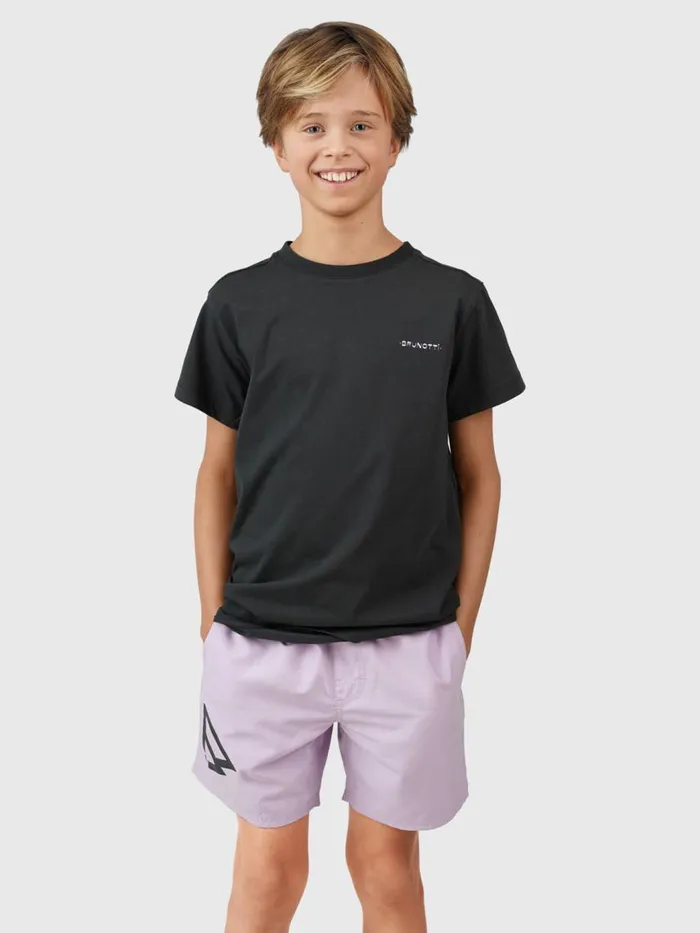 Brunotti TShirts Kids OvalMountainy Boys Tshirt Black