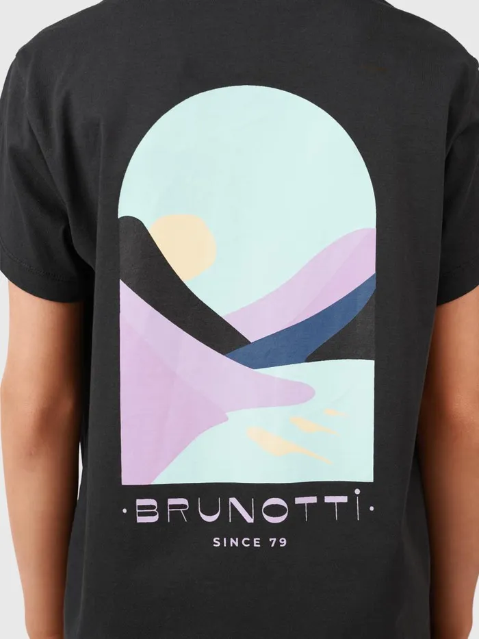 Brunotti TShirts Kids OvalMountainy Boys Tshirt Black
