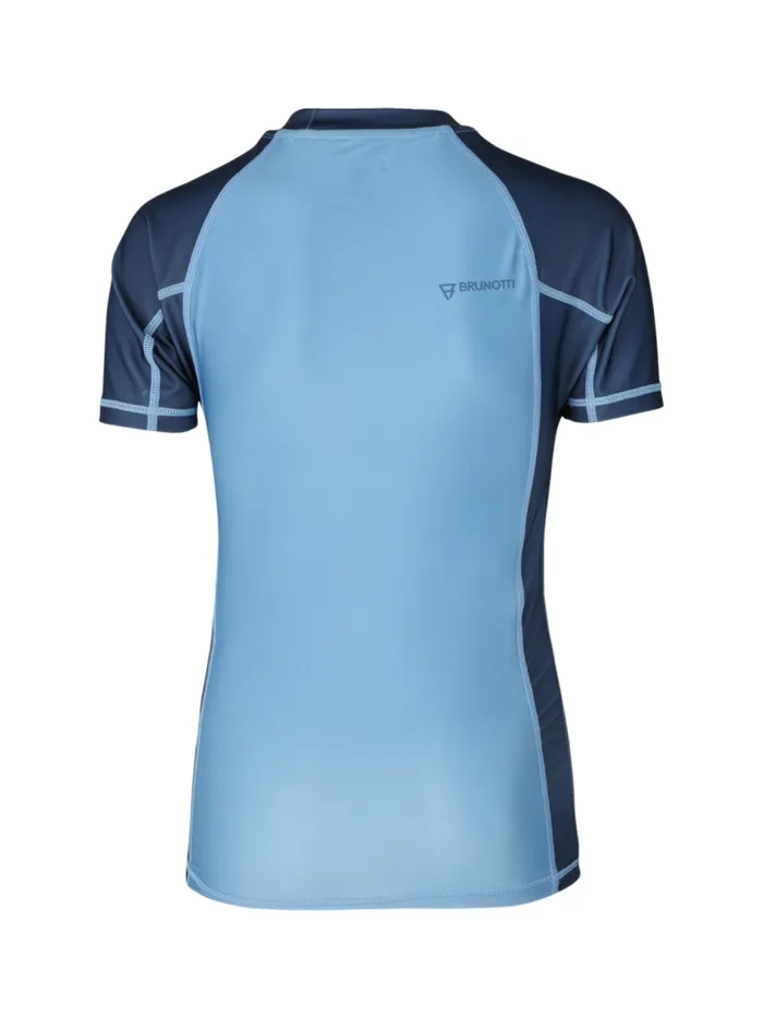 Brunotti UPF50 Rashguards KidsWater Sports Waihy Boys Rashguard Blue