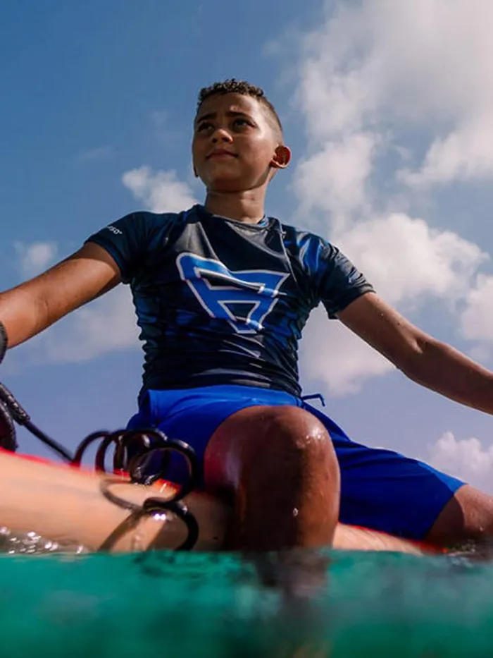 Brunotti UPF50 Rashguards KidsWater Sports WaveguardyAO Boys Rashguard Blue