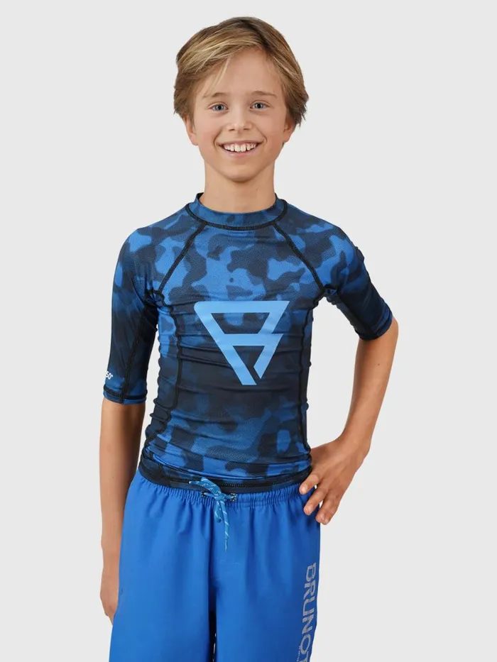 Brunotti UPF50 Rashguards KidsWater Sports WaveguardyAO Boys Rashguard Blue