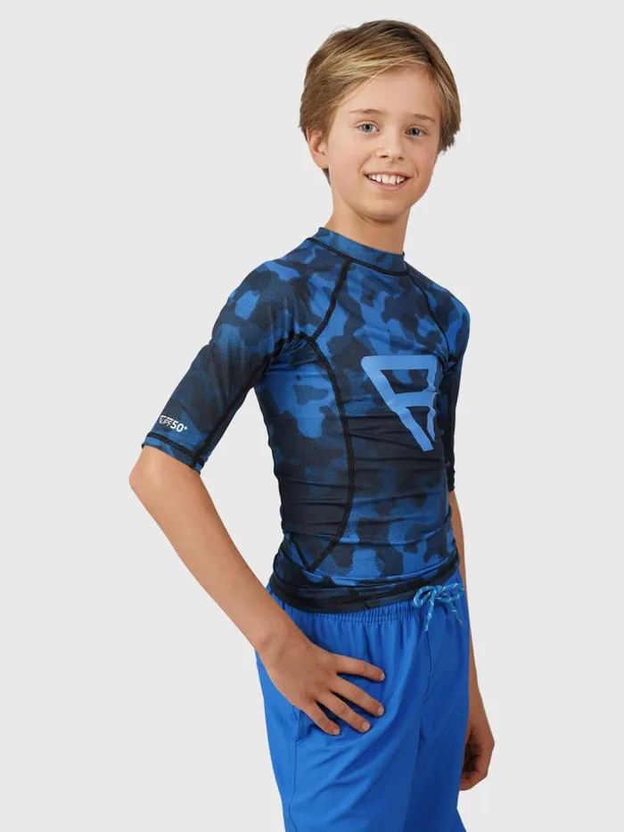 Brunotti UPF50 Rashguards KidsWater Sports WaveguardyAO Boys Rashguard Blue