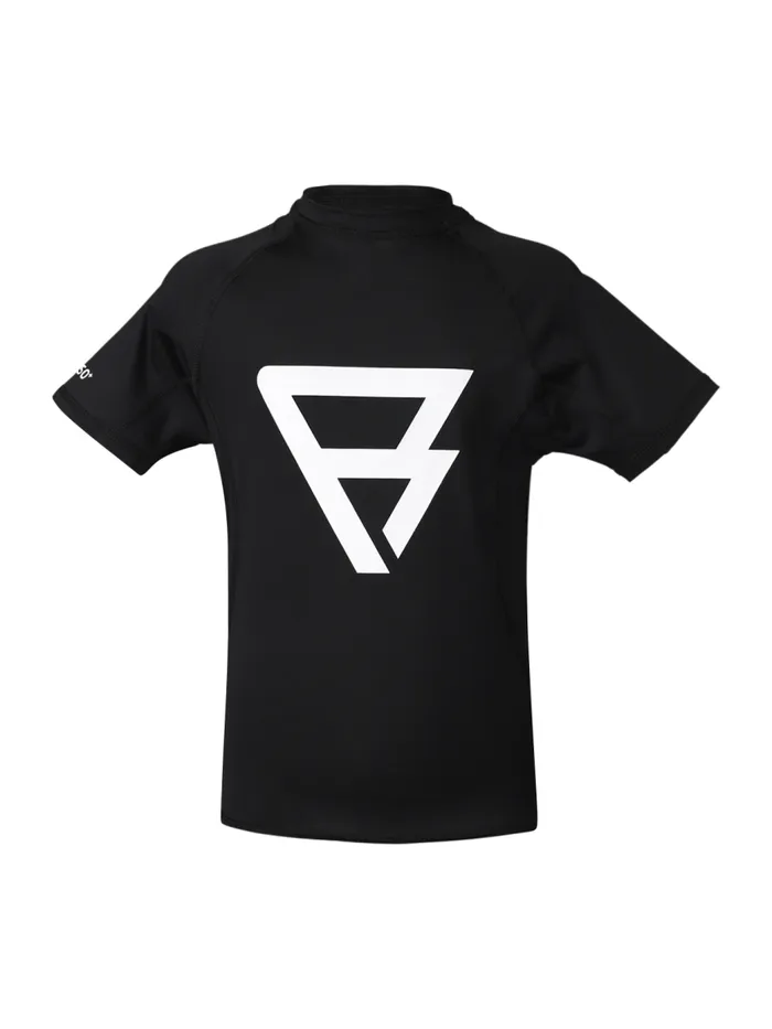 Brunotti UPF50 Rashguards KidsWater Sports Waveguardy Boys Rashguard Black