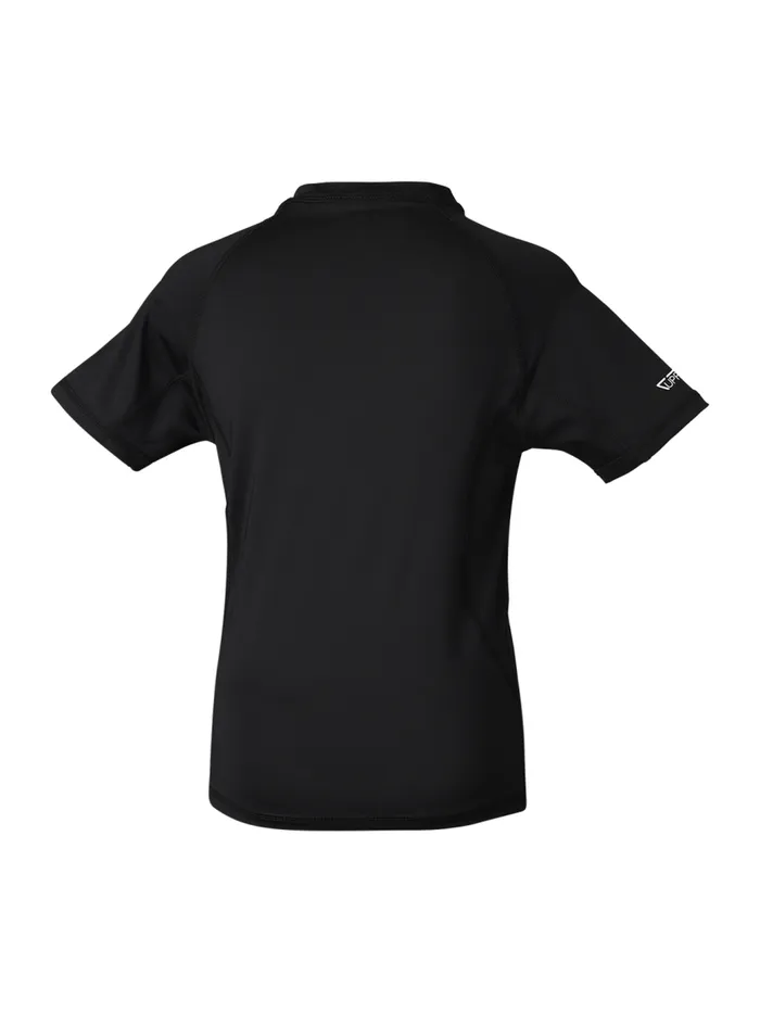 Brunotti UPF50 Rashguards KidsWater Sports Waveguardy Boys Rashguard Black