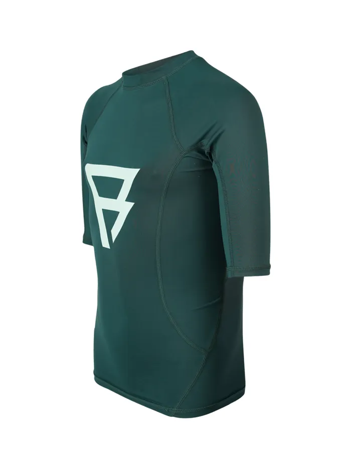 Brunotti UPF50 Rashguards KidsWater Sports Waveguardy Boys Rashguard Green