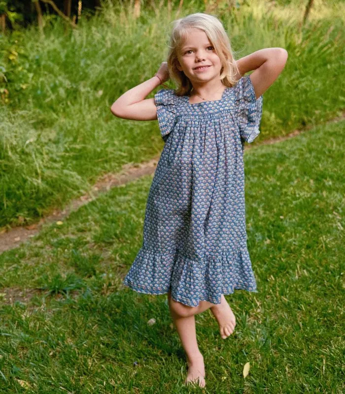 LILY DRESS Dahlia Ikat Shop DEN Kids