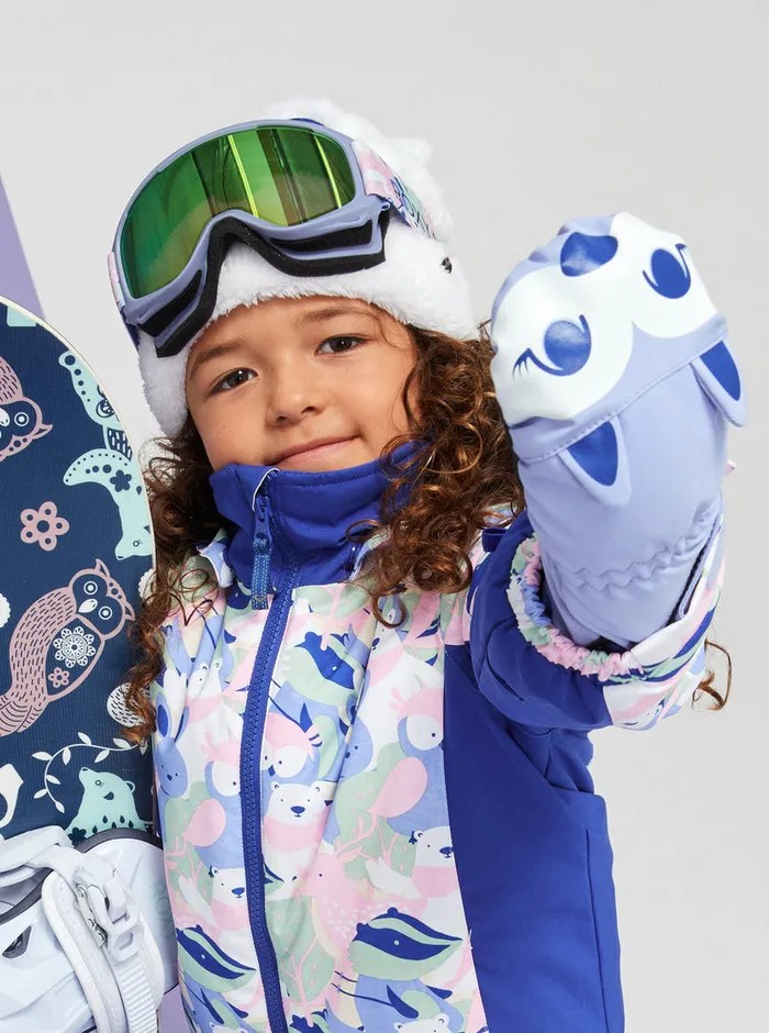 Roxy Snow 27 Snows Up Technical SnowboardSki Mittens Easter Egg 8211 Girls