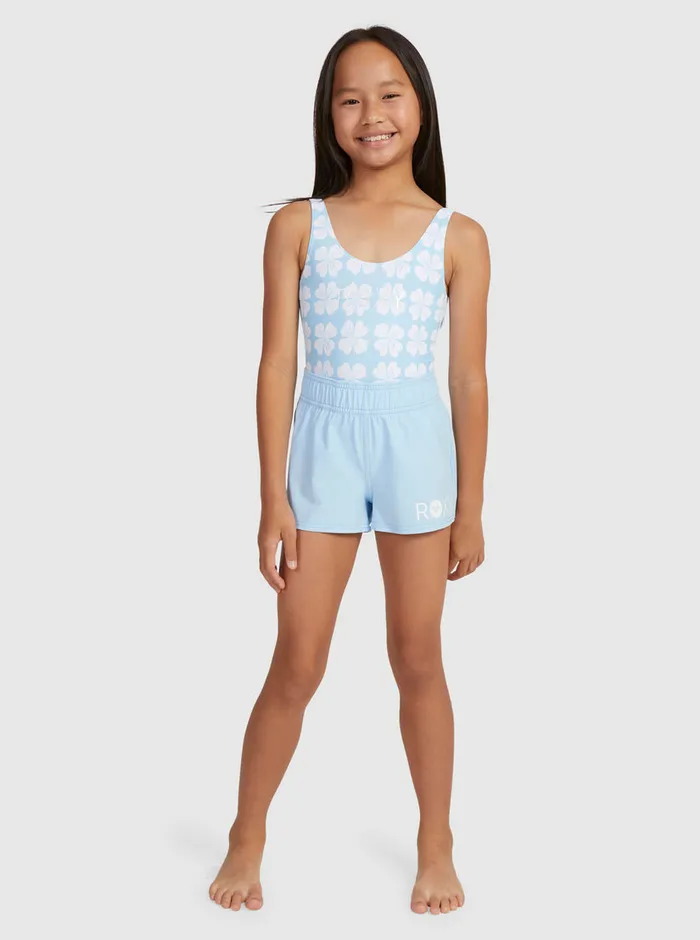 Roxy Swim 716 Essentials Boardshorts Clear Sky 8211 Girls