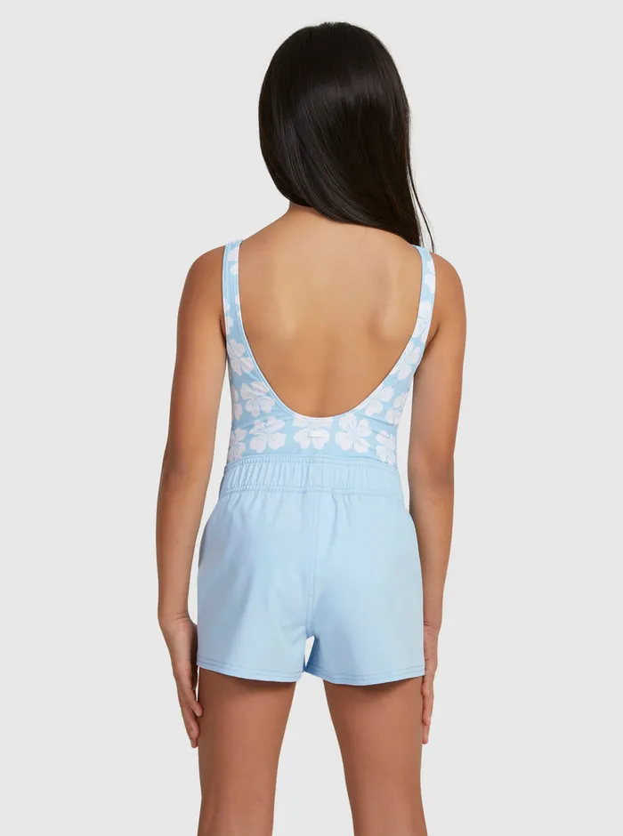 Roxy Swim 716 Essentials Boardshorts Clear Sky 8211 Girls