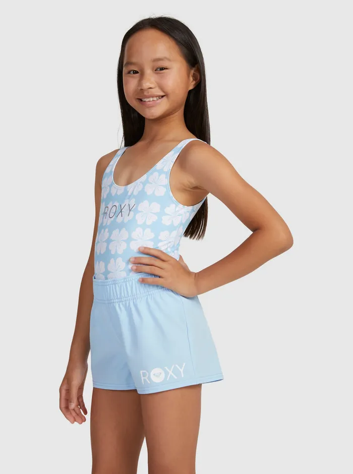 Roxy Swim 716 Essentials Boardshorts Clear Sky 8211 Girls