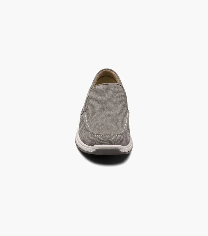 Florsheim Boys Canvas Venetian Slip On Gray Kids Kids Casual