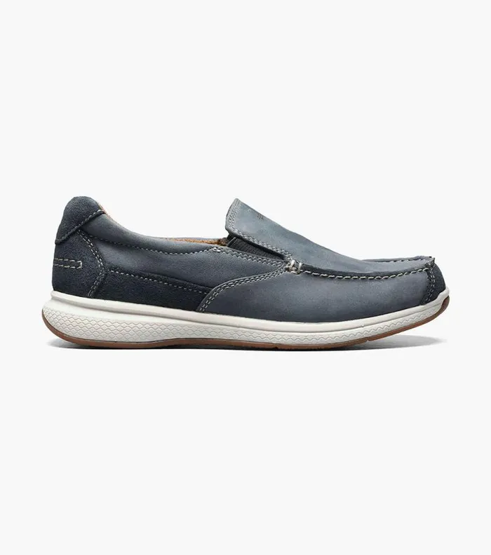 Florsheim Boys Moc Toe Slip On Indigo Kids Kids Casual