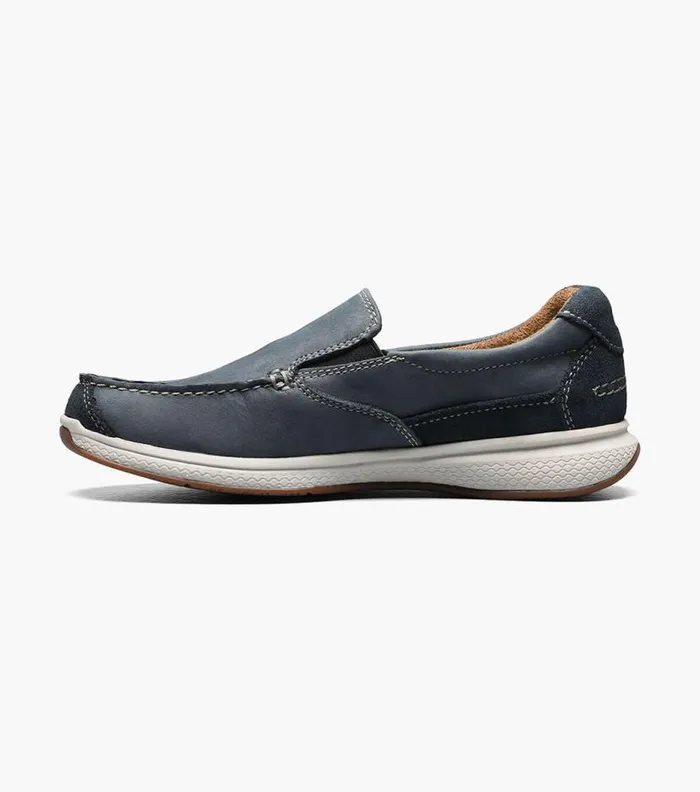 Florsheim Boys Moc Toe Slip On Indigo Kids Kids Casual