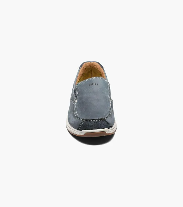 Florsheim Boys Moc Toe Slip On Indigo Kids Kids Casual