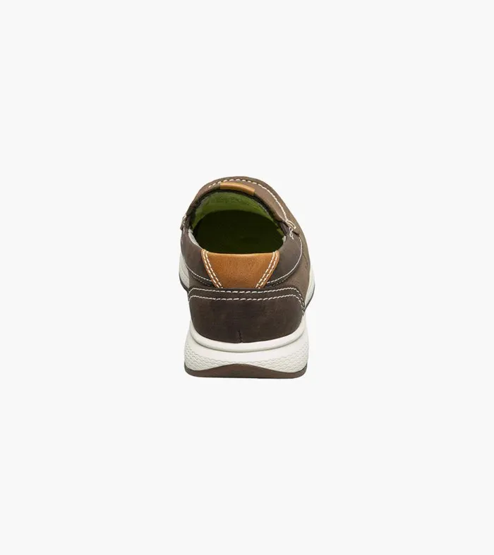 Florsheim Boys Moc Toe Slip On Sneaker Mushroom Kids Kids Casual