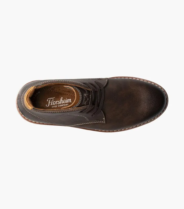 Florsheim Boys Plain Toe Chukka Boot Brown Ch Kids Kids Casual
