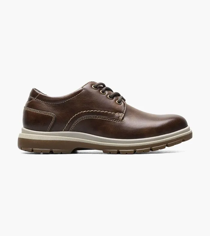 Florsheim Boys Plain Toe Oxford Chestnut Kids Kids Casual