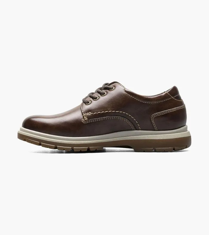 Florsheim Boys Plain Toe Oxford Chestnut Kids Kids Casual