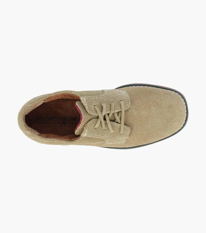 Florsheim Boys Plain Toe Oxford Sand Kids Kids Casual