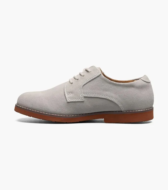 Florsheim Boys Plain Toe Oxford White Kids Kids Casual