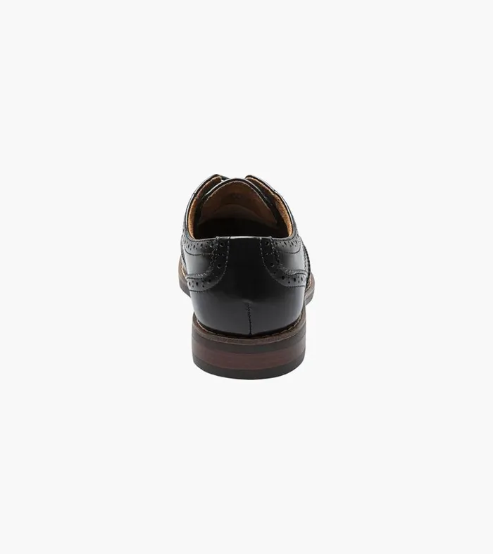 Florsheim Boys Wingtip Oxford Black Kids Kids Dress