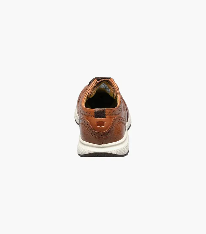 Florsheim Boys Wingtip Oxford Cognac Kids Kids Casual