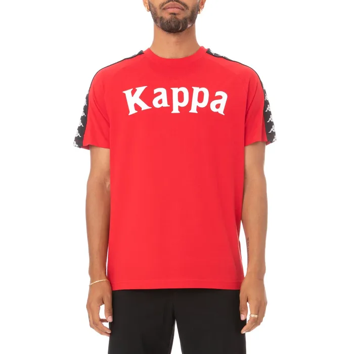 222 Banda Balima TShirt 8211 Red Black Red Black Kappa Mens TShirts For Sale
