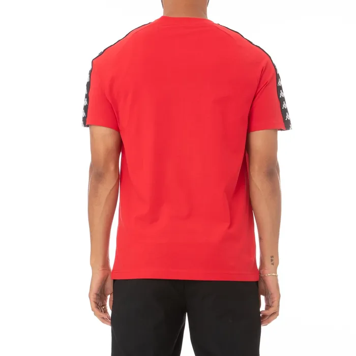 222 Banda Balima TShirt 8211 Red Black Red Black Kappa Mens TShirts For Sale