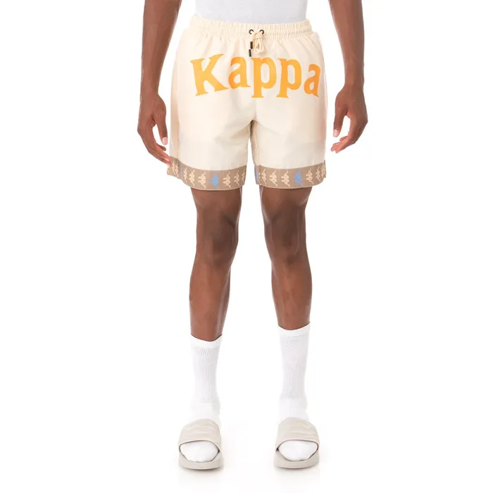 222 Banda Befotaka Swim Shorts 8211 Beige Beige Kappa Mens Shorts Christmas