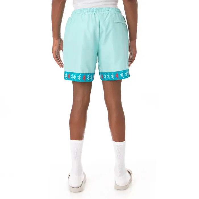 222 Banda Befotaka Swim Shorts 8211 Peacock Peacock Kappa Mens Swim Shorts Christmas