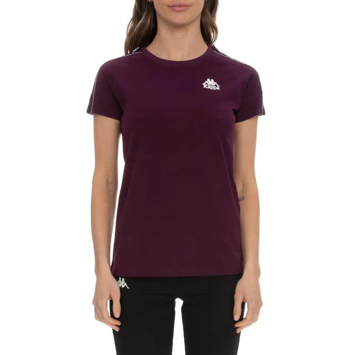 222 Banda Brefan TShirt 8211 Violet White Violet White Kappa Womens TShirts Online 222 Banda Brefan TShirt 8211 Violet White Violet White Kappa Womens TShirts Online