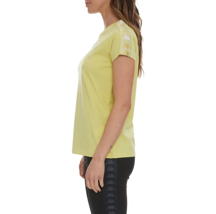 222 Banda Brefan TShirt 8211 Yellow Lime Yellow Lime Kappa Womens TShirts Online