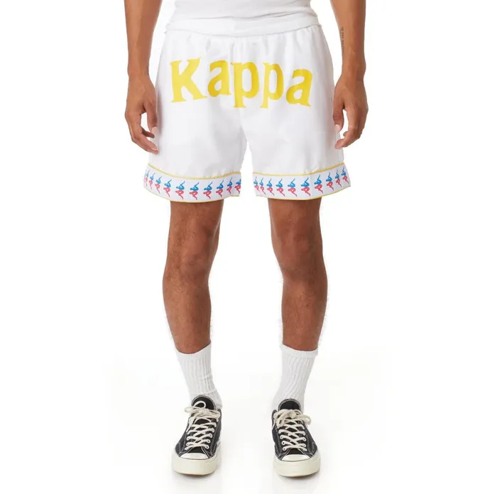 222 Banda Calabash Swim Shorts 8211 White White Kappa Mens Shorts Christmas Gift 222 Banda Calabash Swim Shorts 8211 White White Kappa Mens Shorts Christmas Gift
