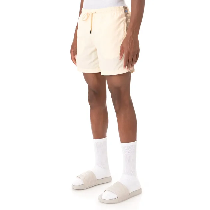 222 Banda Coneyn Swim Shorts 8211 Beige Beige Kappa Mens Shorts On Sale